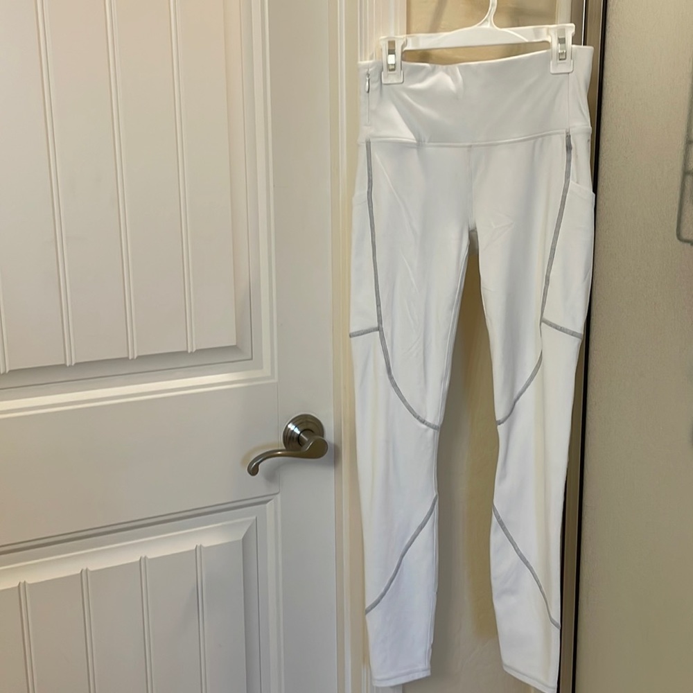 Fabletics white leggings